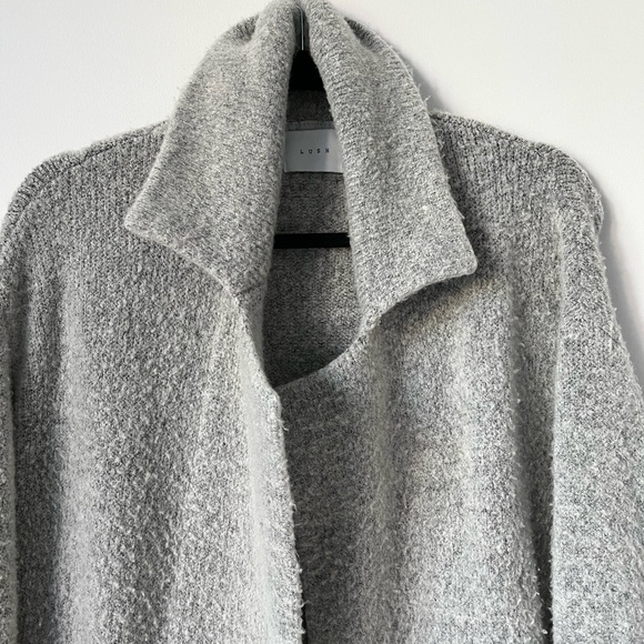 Cozy Gray Coatigan - Picture 2 of 3